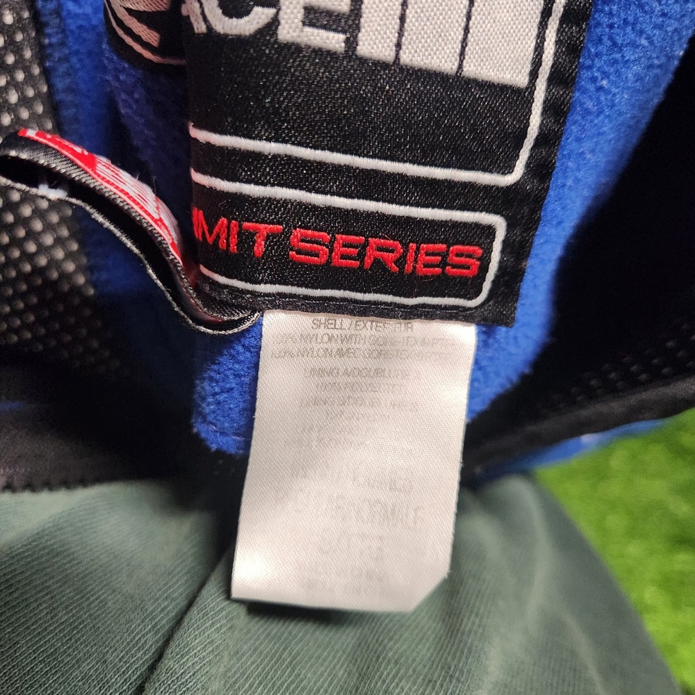The North Face Summit Series Windstopper Fleece Jacket Mens Blue Black Full Zip - Picture 5 of 10